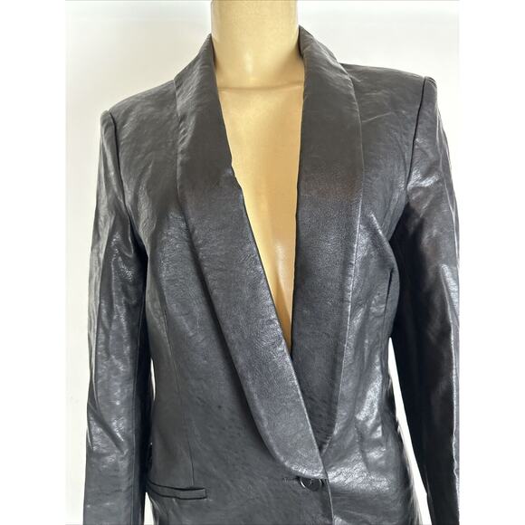 L'École Des Femmes Black Blazer Jacket M - Picture 2 of 9